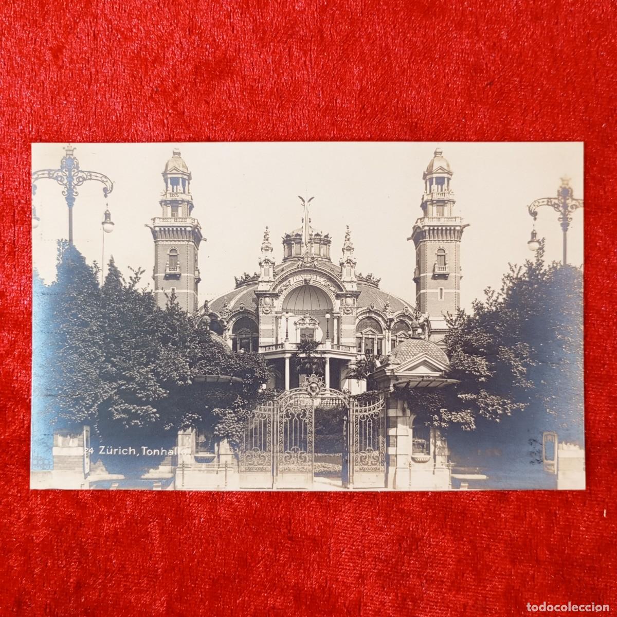 Postales: POSTAL - Z&Uuml;RICH, TONHALLE - 24 - FREI & CO. - RAR&Iacute;SIMA / 1675