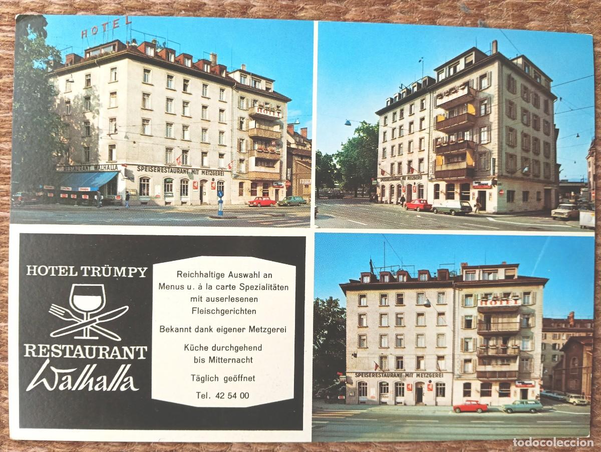 Postales: HOTEL TR&Uuml;MPY - ZURICH - SUIZA