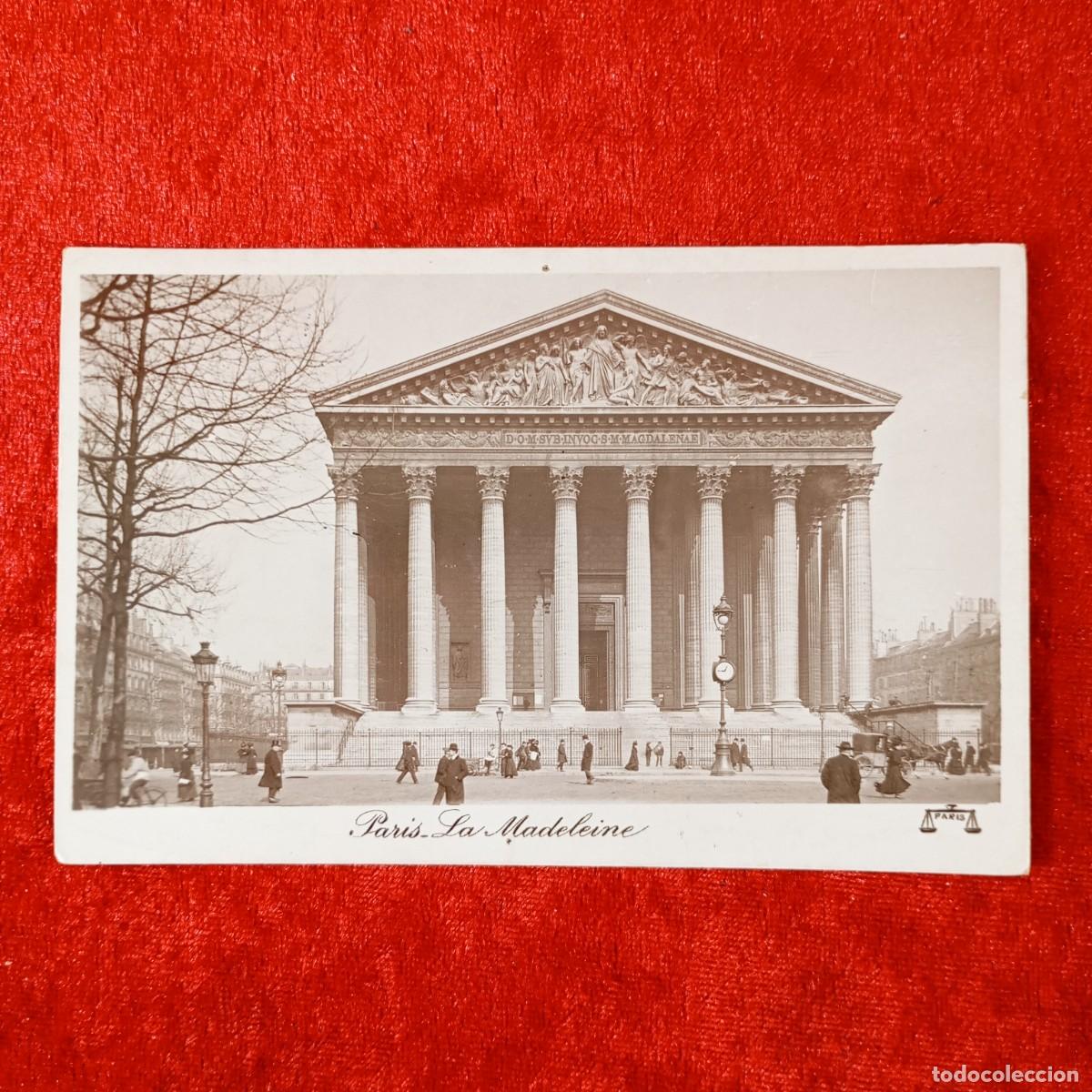 Postales: POSTAL - PARIS - LA MADELEINE - RAR&Iacute;SIMA / 1676