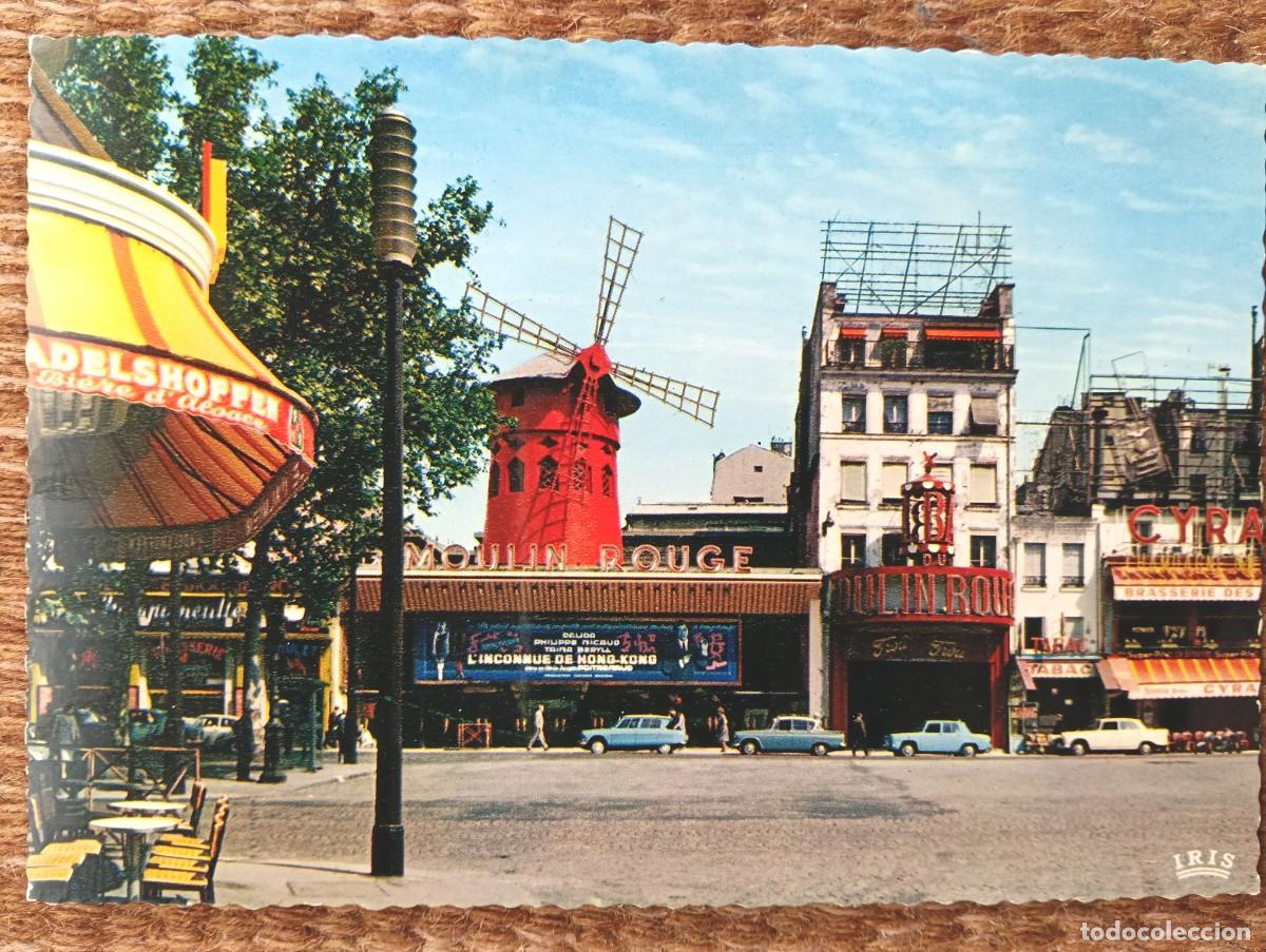 Postales: LE MOULIN ROUGE - PARIS - FRANCIA