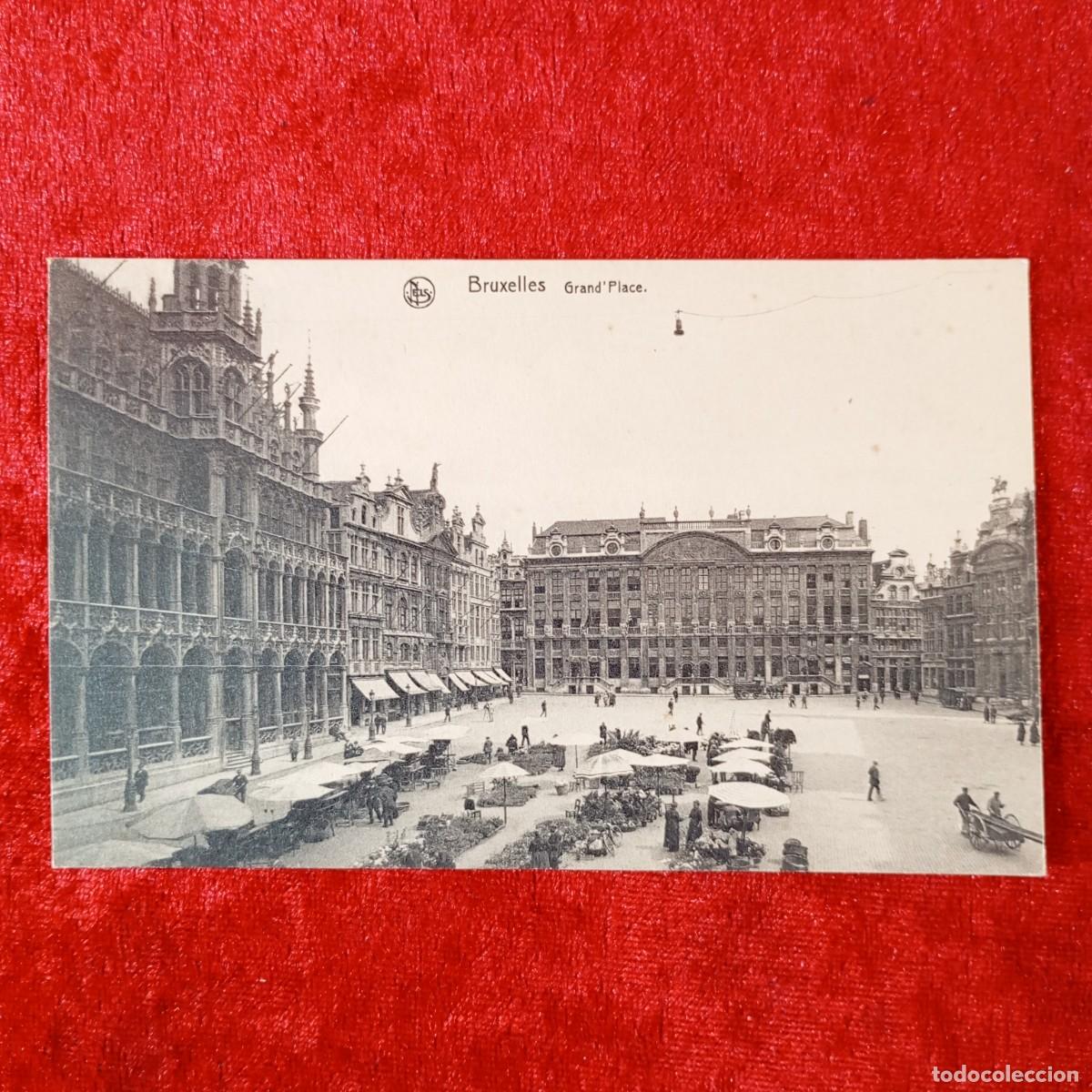 Postales: POSTAL - BRUXELLES - GRAND' PLACE - S&Eacute;RIE 1, NO. 39 - RAR&Iacute;SIMA / 1686