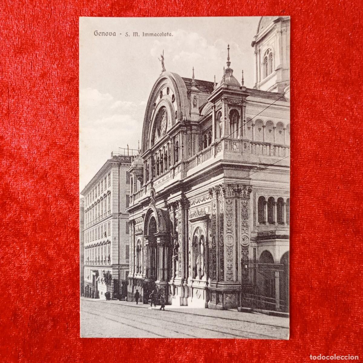 Postales: POSTAL - GENOVA - S.M. IMMACOLATA - 19146 - B. & C. - RAR&Iacute;SIMA / 1703