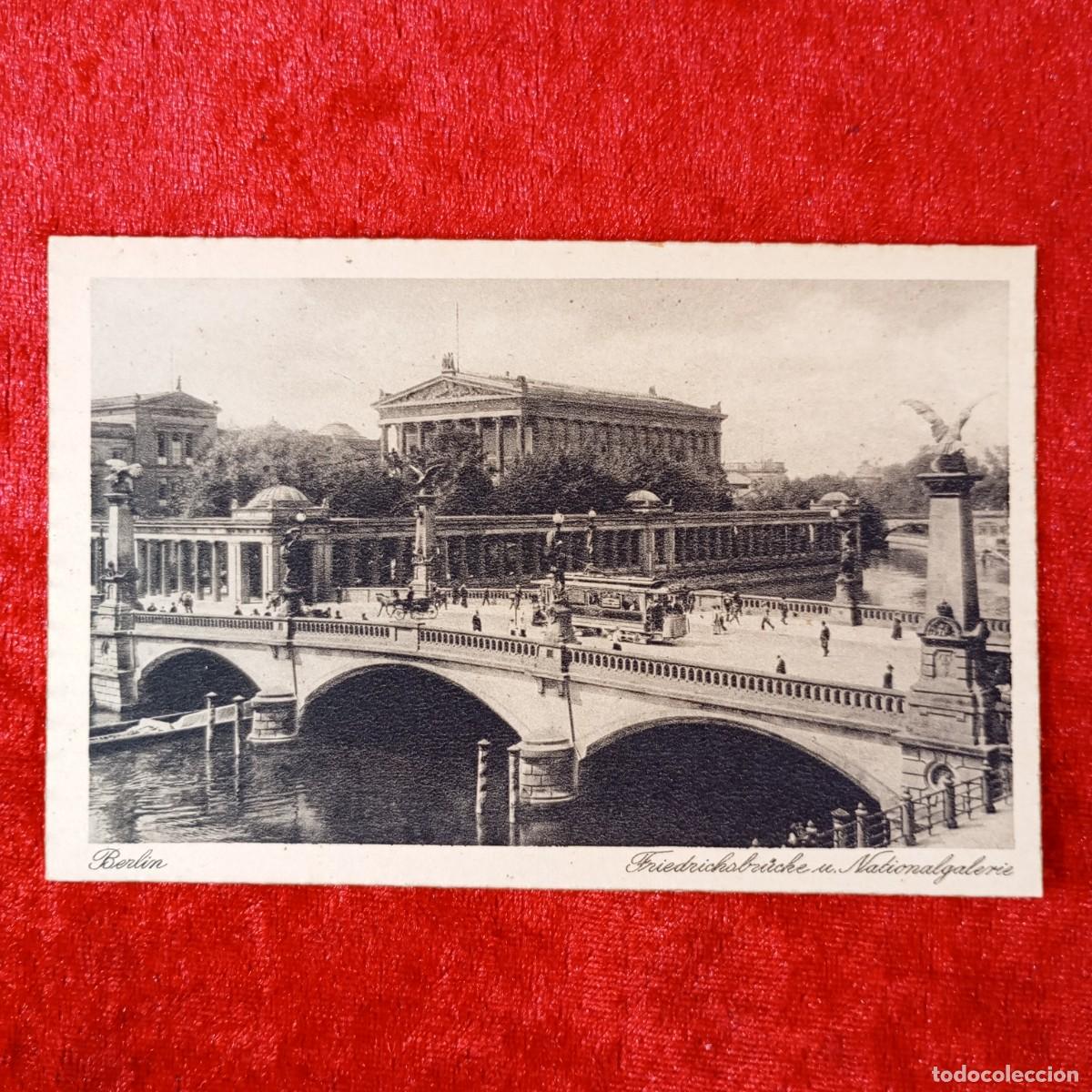 Postales: POSTAL - BERLIN - FRIEDRICKSBR&Uuml;CKE U NATIONALGALERIE - SERIE REMBRANDT NO. 55 - RAR&Iacute;SIMA / 1706