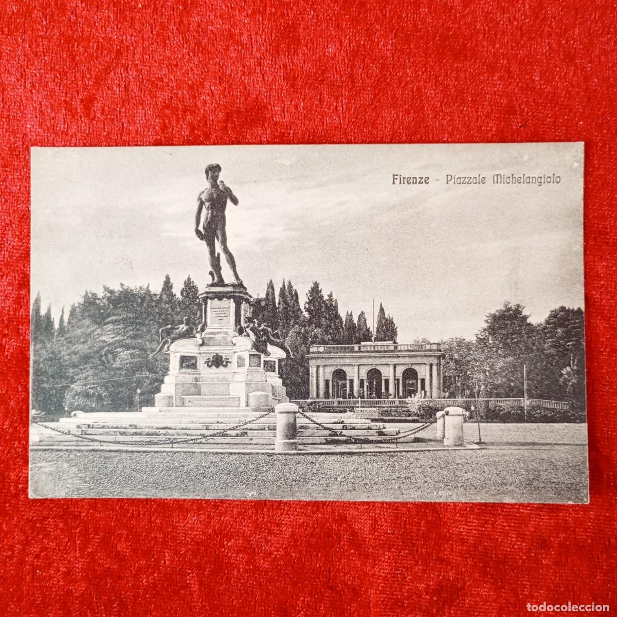 Postales: POSTAL - FIRENZE - PIAZZALE MICHELANGIOLO - 38711 - RAR&Iacute;SIMA / 1716