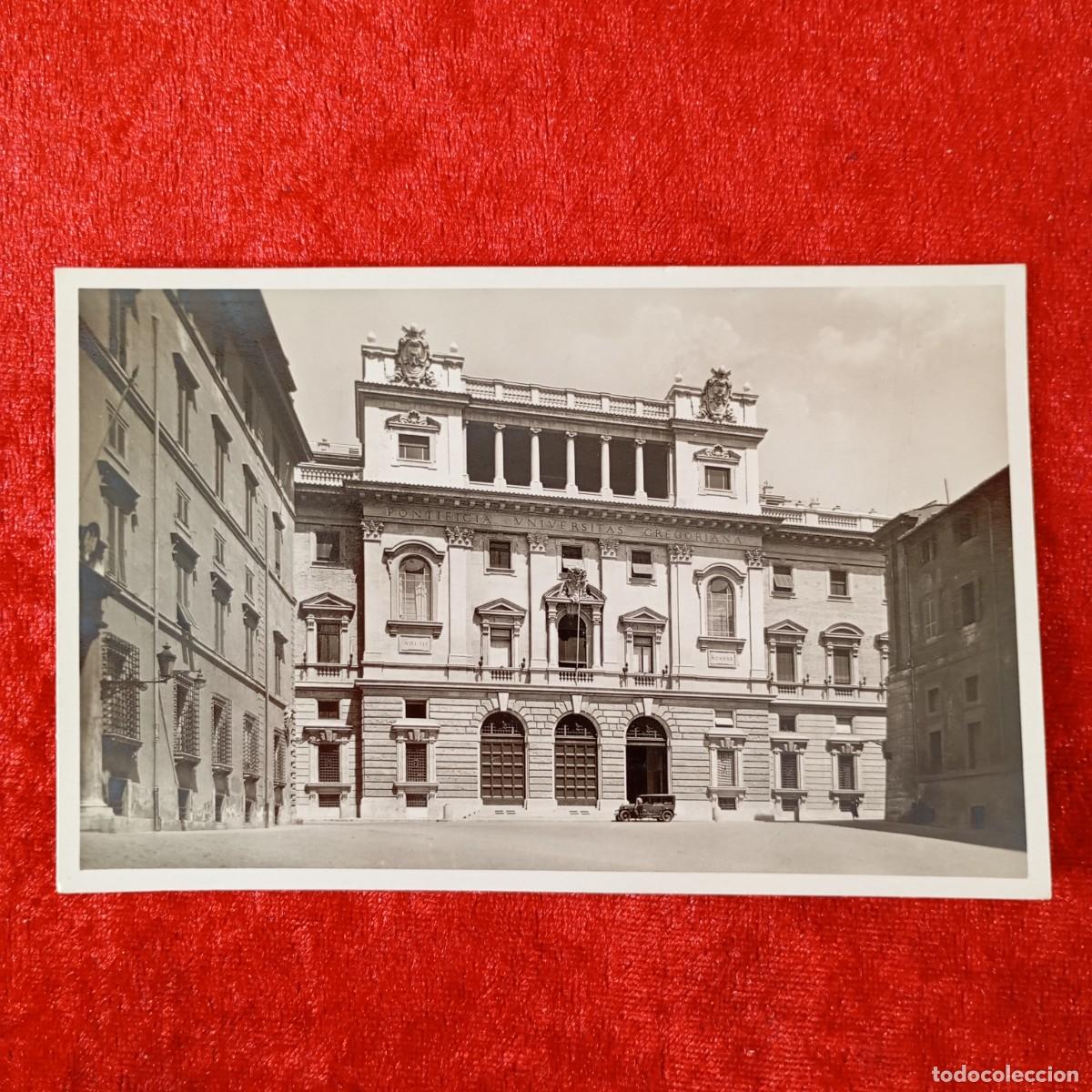 Postales: POSTAL - ROMA - UNIVERSIT&Agrave; GREGORIANA - 80043 - IFI - RAR&Iacute;SIMA / 1721