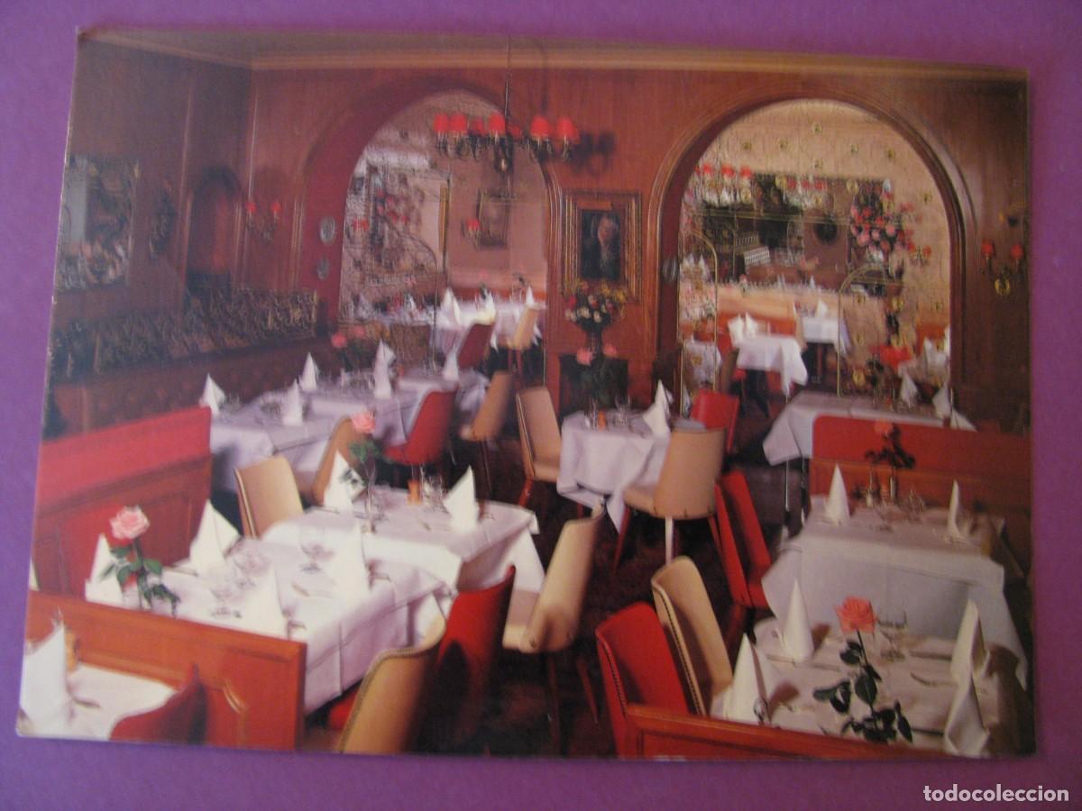 Postales: POSTAL DE SUIZA. RESTAURANT ROBERTO.