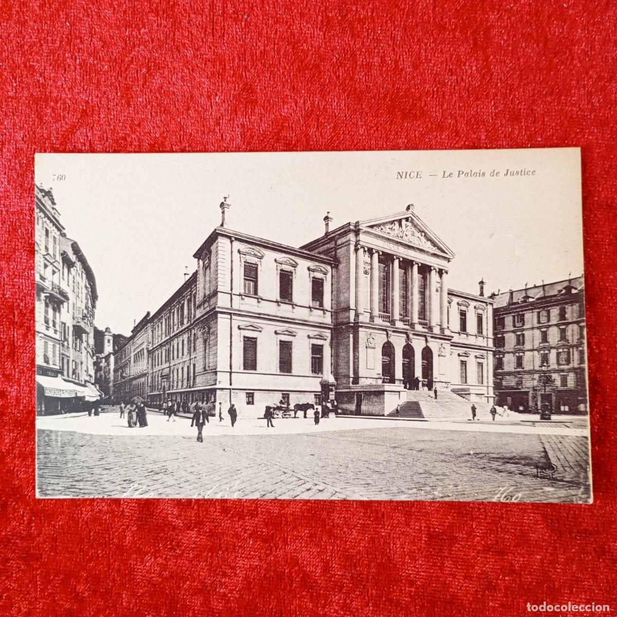 Postales: POSTAL - NICE - LE PALAIS DE JUSTICE - 760 - RAR&Iacute;SIMA / 1751