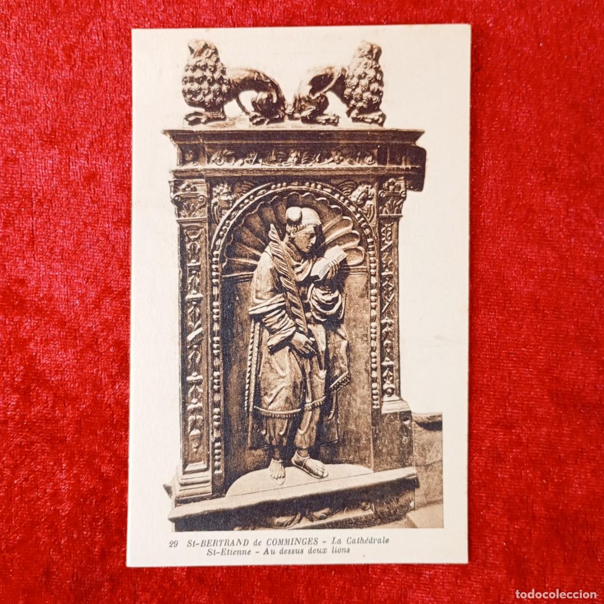 Postales: POSTAL - ST-BERTRAND DE COMMINGES - LA CATH&Eacute;DRALE ST-ETIENNE - 29 - RAR&Iacute;SIMA / 1757