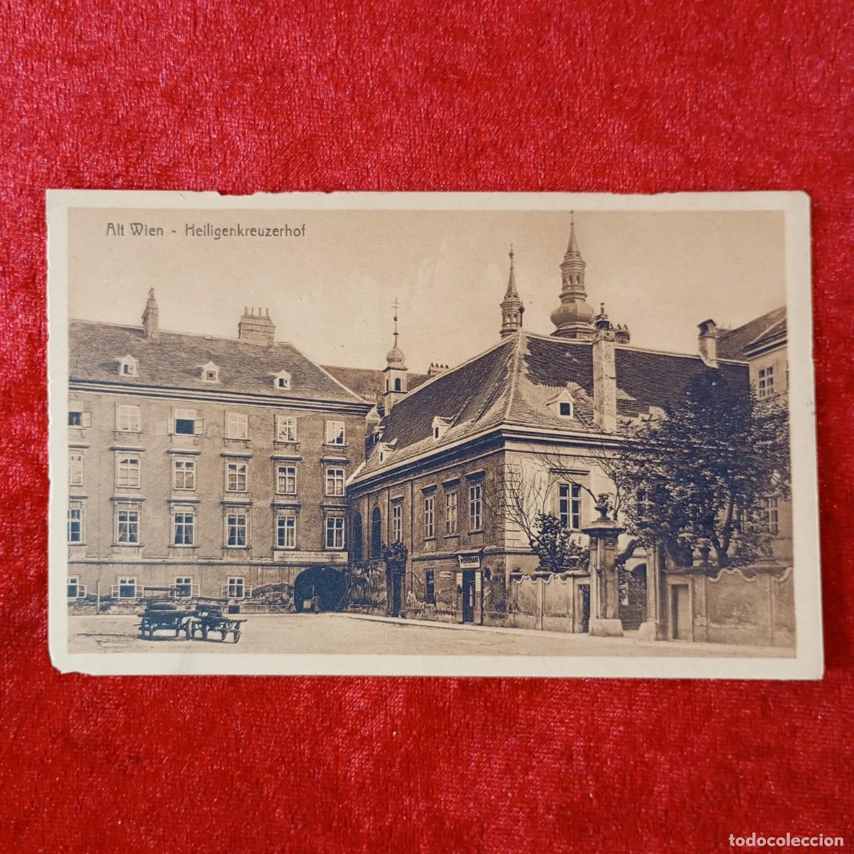 Postales: POSTAL - ALT WIEN - HEILIGENKREUZERHOF - W.D.W.I. - 2133 - RAR&Iacute;SIMA / 1762