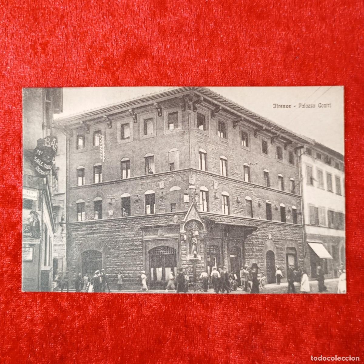 Postales: POSTAL - FIRENZE - PALAZZO CONTRI - 57933 - RAR&Iacute;SIMA / 1781