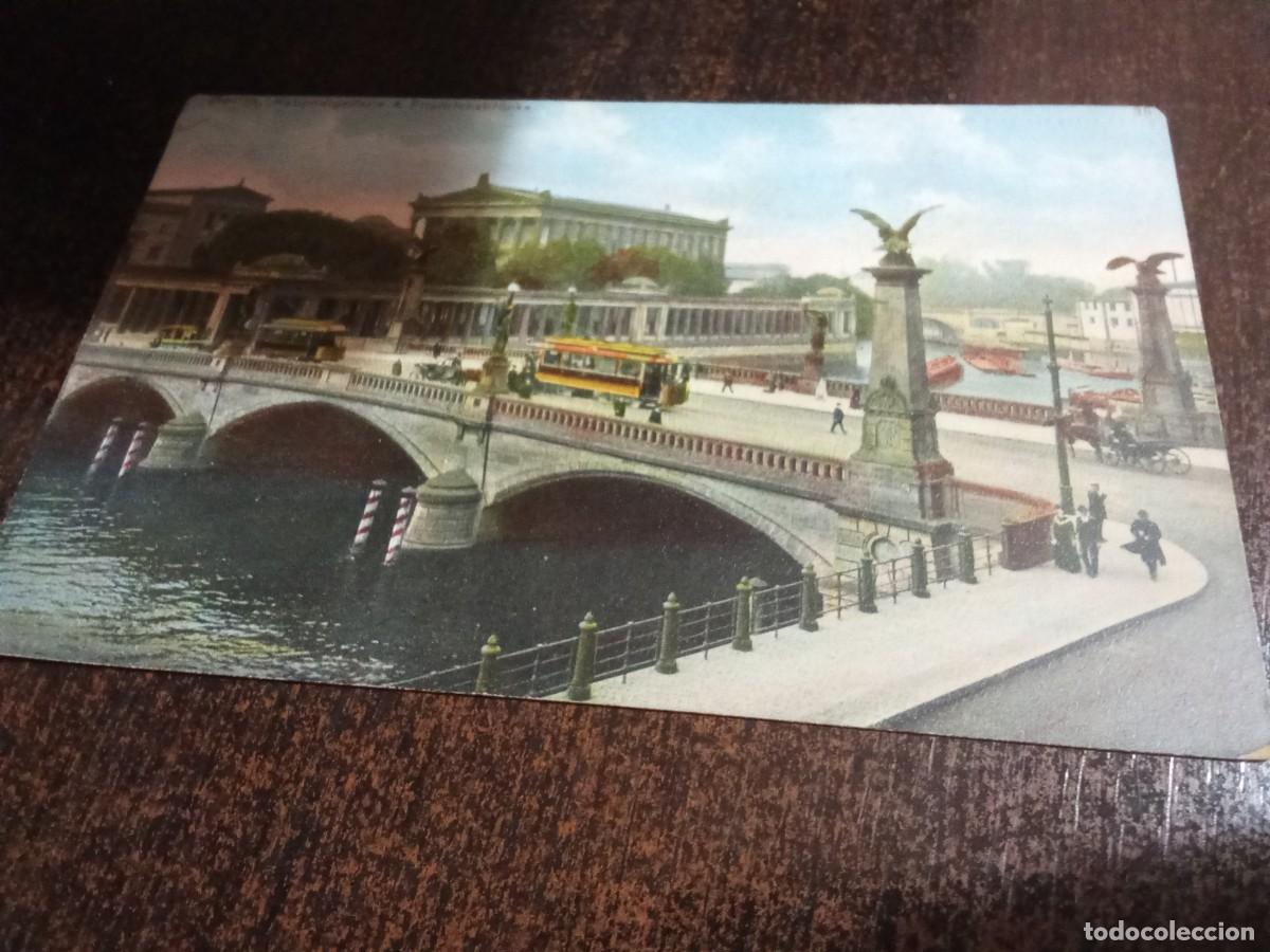 Postales: Berlin.Nationalgallerie & Friedrichsbr&uuml;cke.