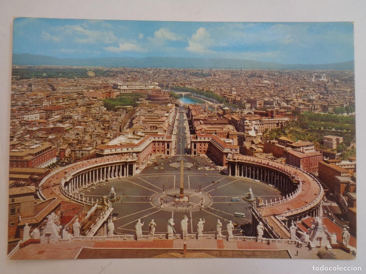 Postcards: POSTAL DE CIUDAD DEL VATICANO ( ITALIA ): PLAZA DE SAN PEDRO