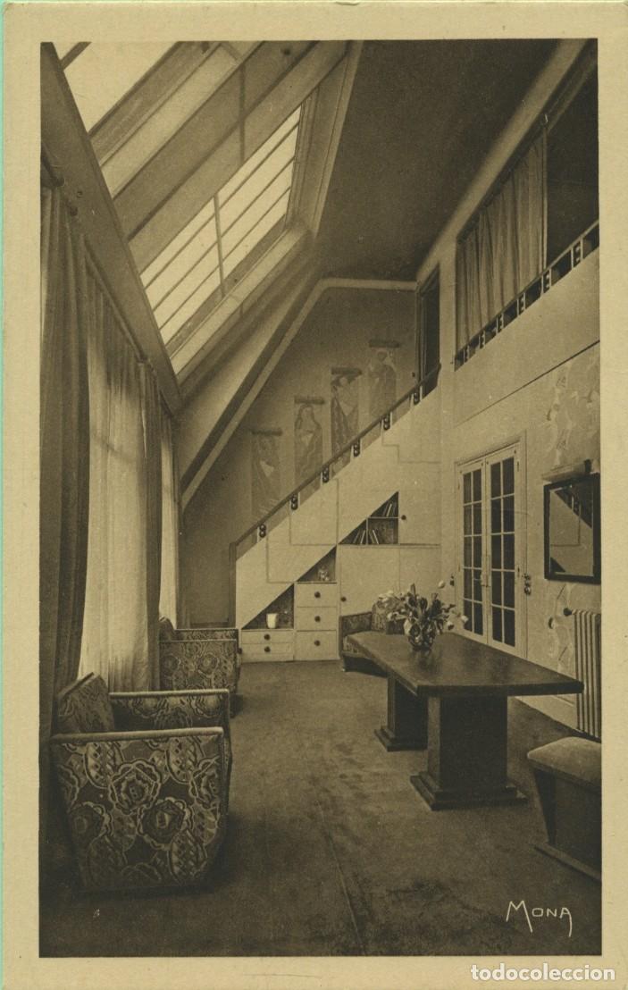 Postales: N&ordm; 44-PAR&Iacute;S. Francia. Hotel Rovaro. Escalera de un estudio. Sin circular. EDITIONS D'ART MONA