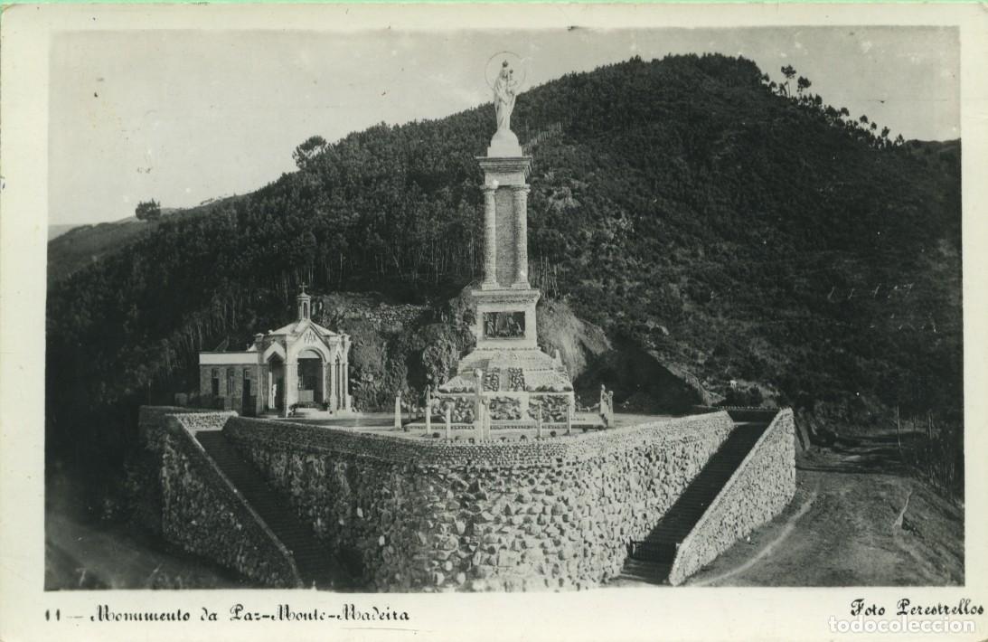 Postales: N&ordm; 11-MADEIRA. Monumento da Paz. Aboute. Sin circular. FOTO PERESTRELLOS
