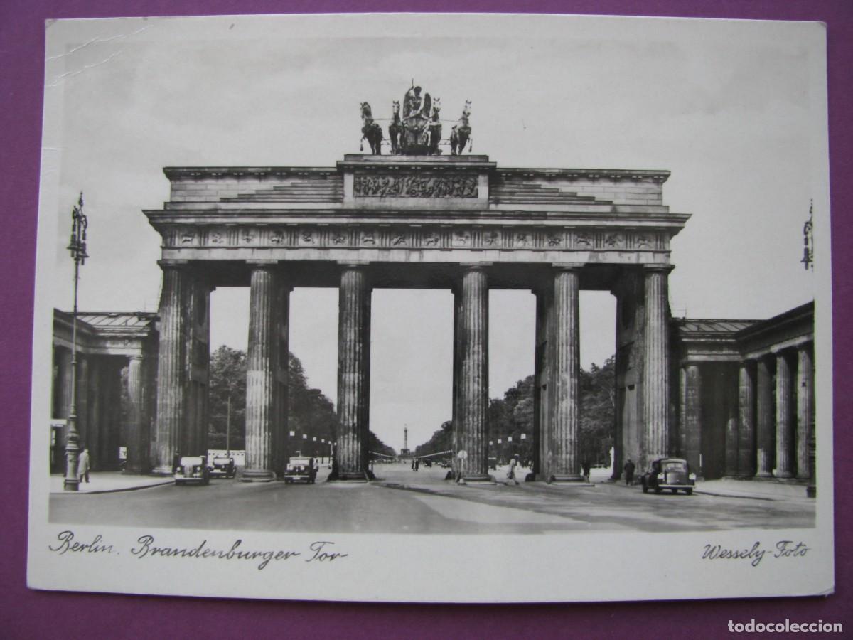 Postales: POSTAL DE BERLIN. BRANDENBURGER TOR. LA PUERTA DE BRANDEBURGO. ALEMANIA POSGUERRA