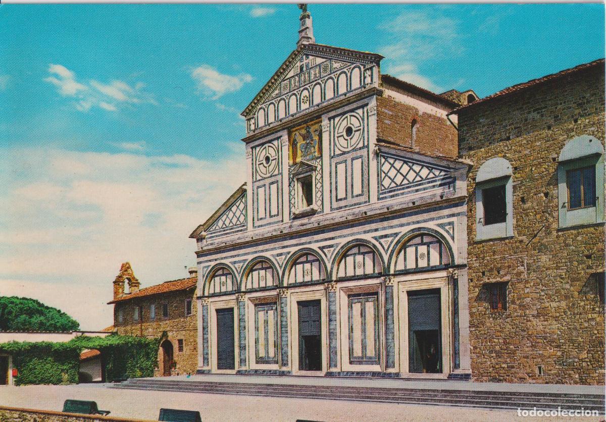 Postales: ITALIA, FLORENCIA, IGLESIA DE SAN MINIATO AL MONTE - NOVA LUX FI 16 - S/C