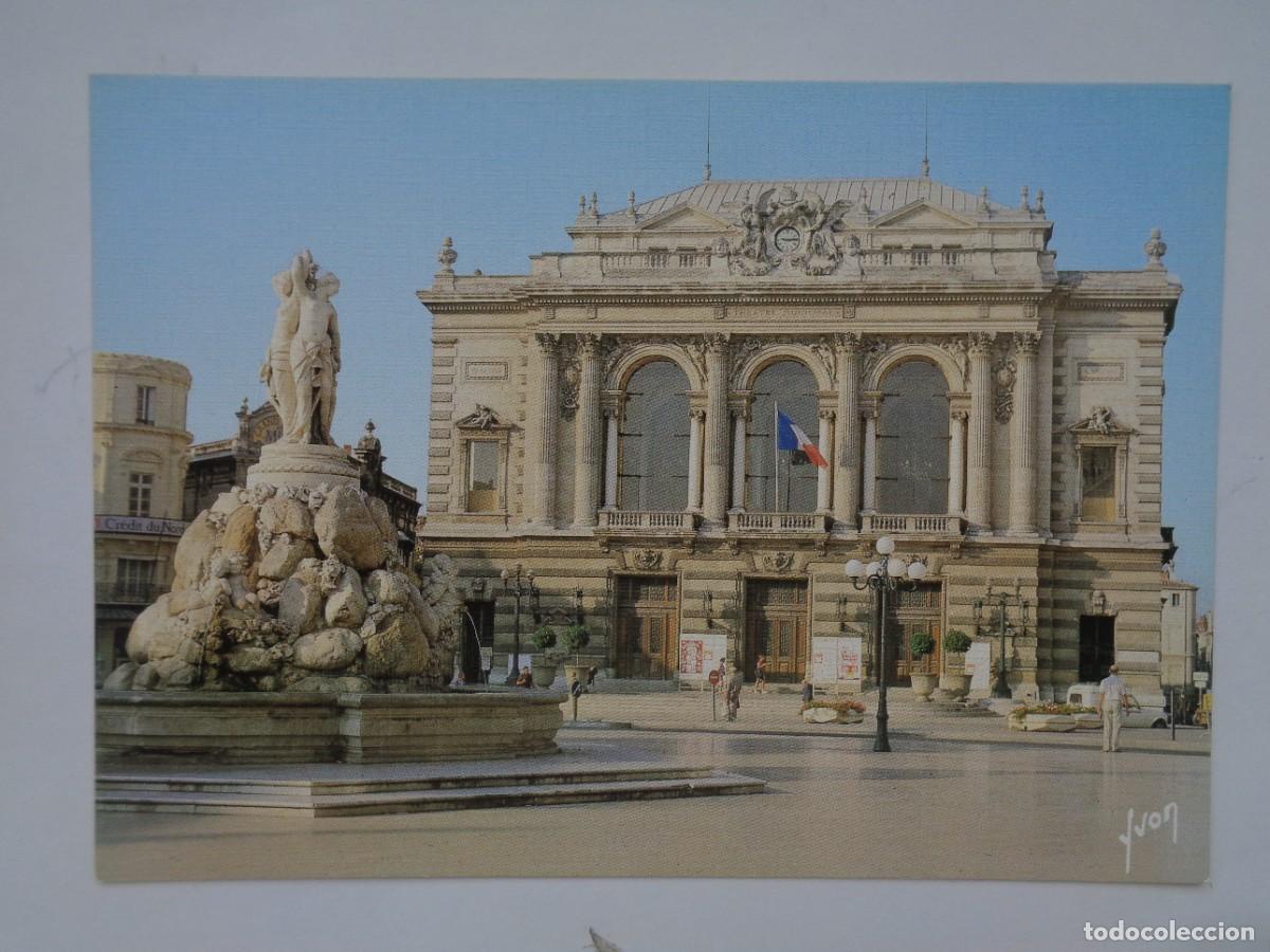 Cartoline: POSTAL DE MONTPELLIER ( FRANCIA ): TEATRO DE LAS TRES GRACIAS
