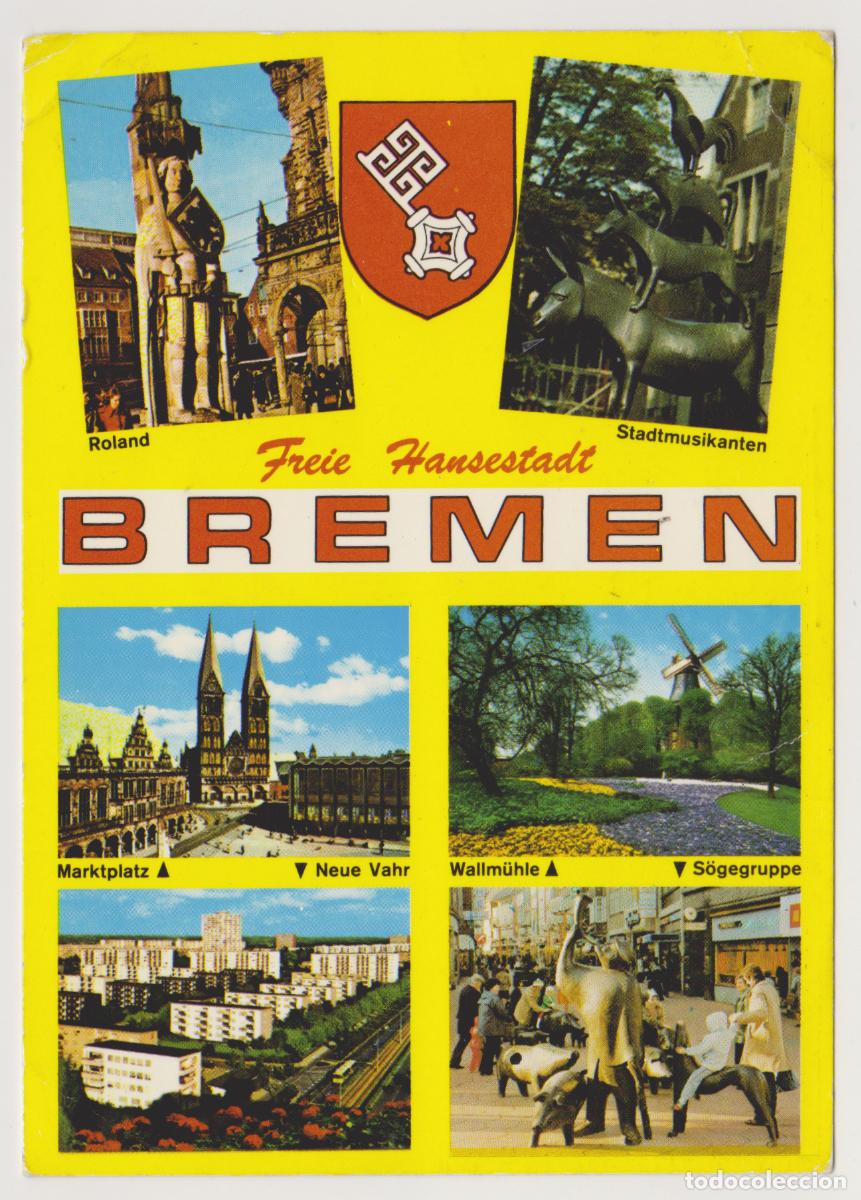 Postales: TARJETA POSTAL - ALEMANIA - BREMEN - FREIE HANSESTADT - FORSTER VERIAG HAMBURG