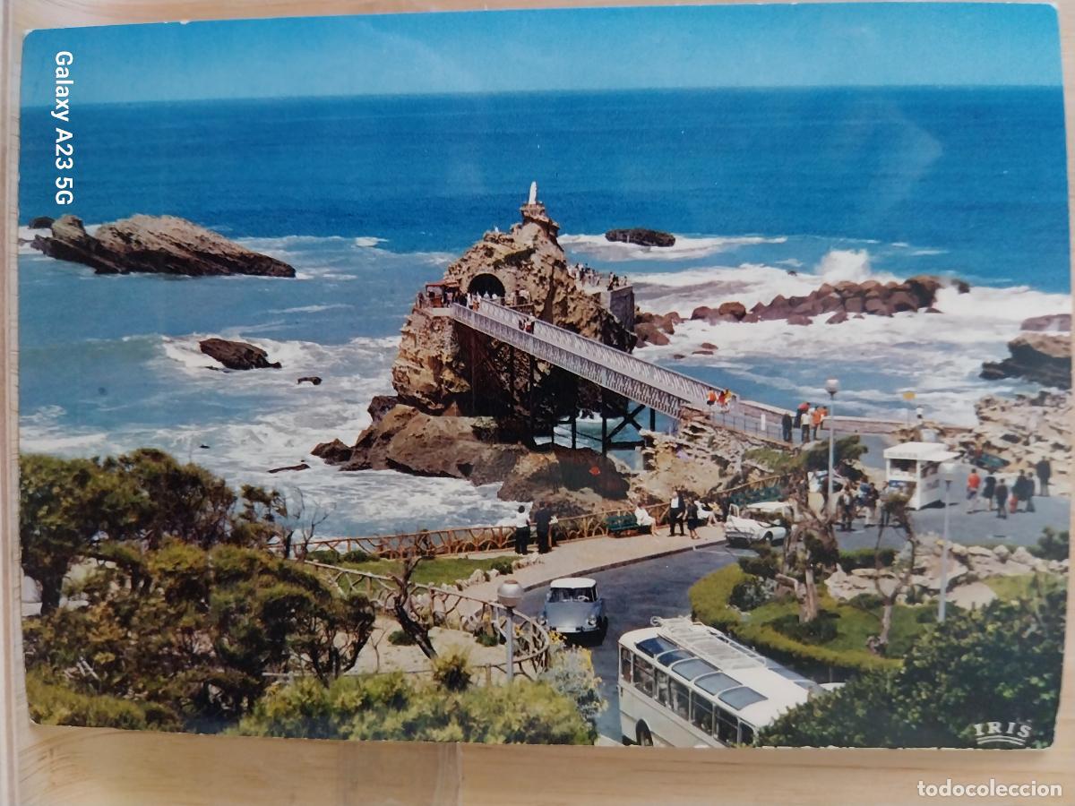 Postales: BIARRITZ LA ROCHER DE LA VIERGE ED LIMICAP 3519 SC ORIGINAL