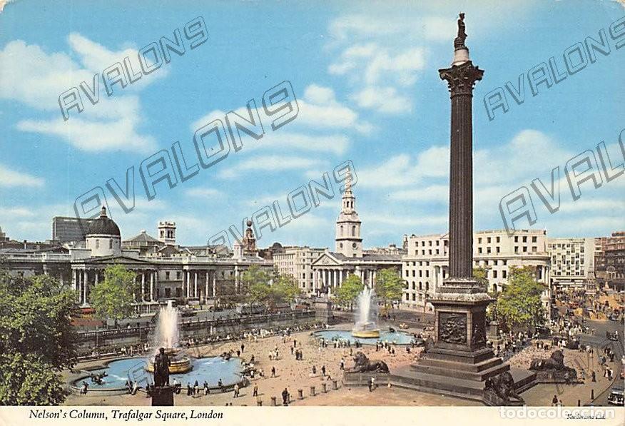 Postcards: Trafalgar Square (Londres - Gran Breta&ntilde;a) - Sin Circular
