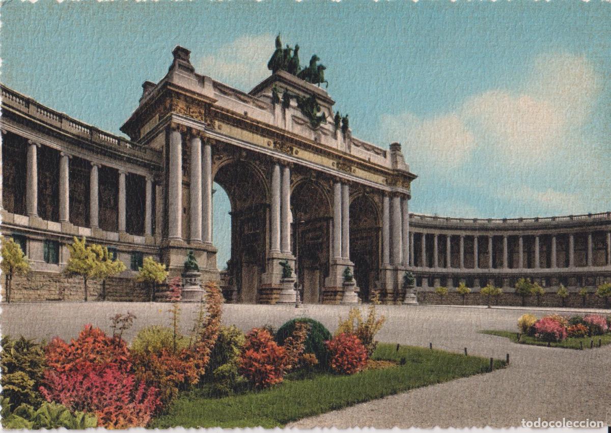 Postales: BELGICA, BRUSELAS, ARCO DEL PALACIO DEL CINQUENTENARIO &ndash; EDITION J.CORNA 1/10 &ndash; S/C
