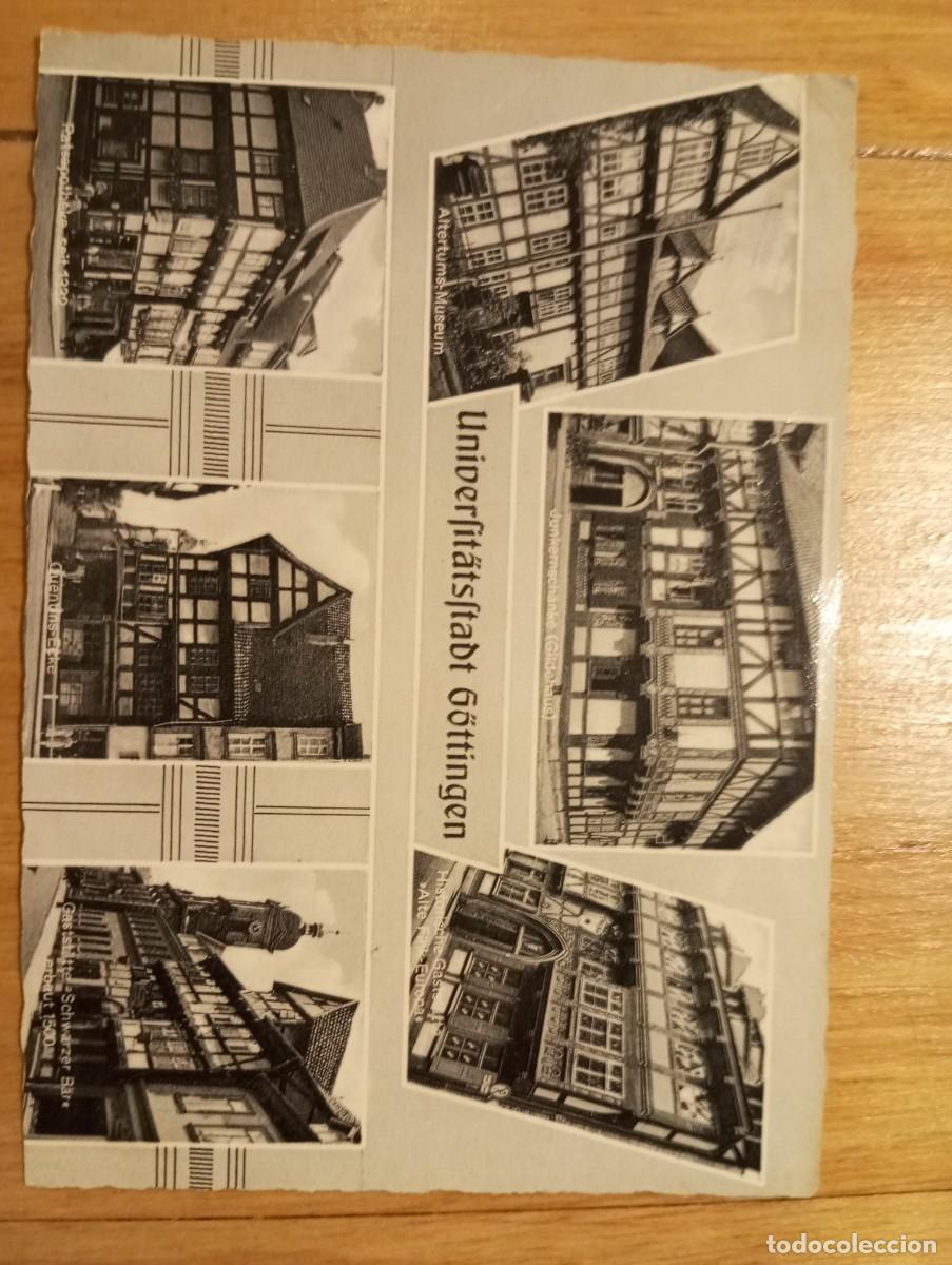 Postales: ALEMANIA, 1956, UNIVERSIDAD DE GOTTINGEN. CIRCULADA
