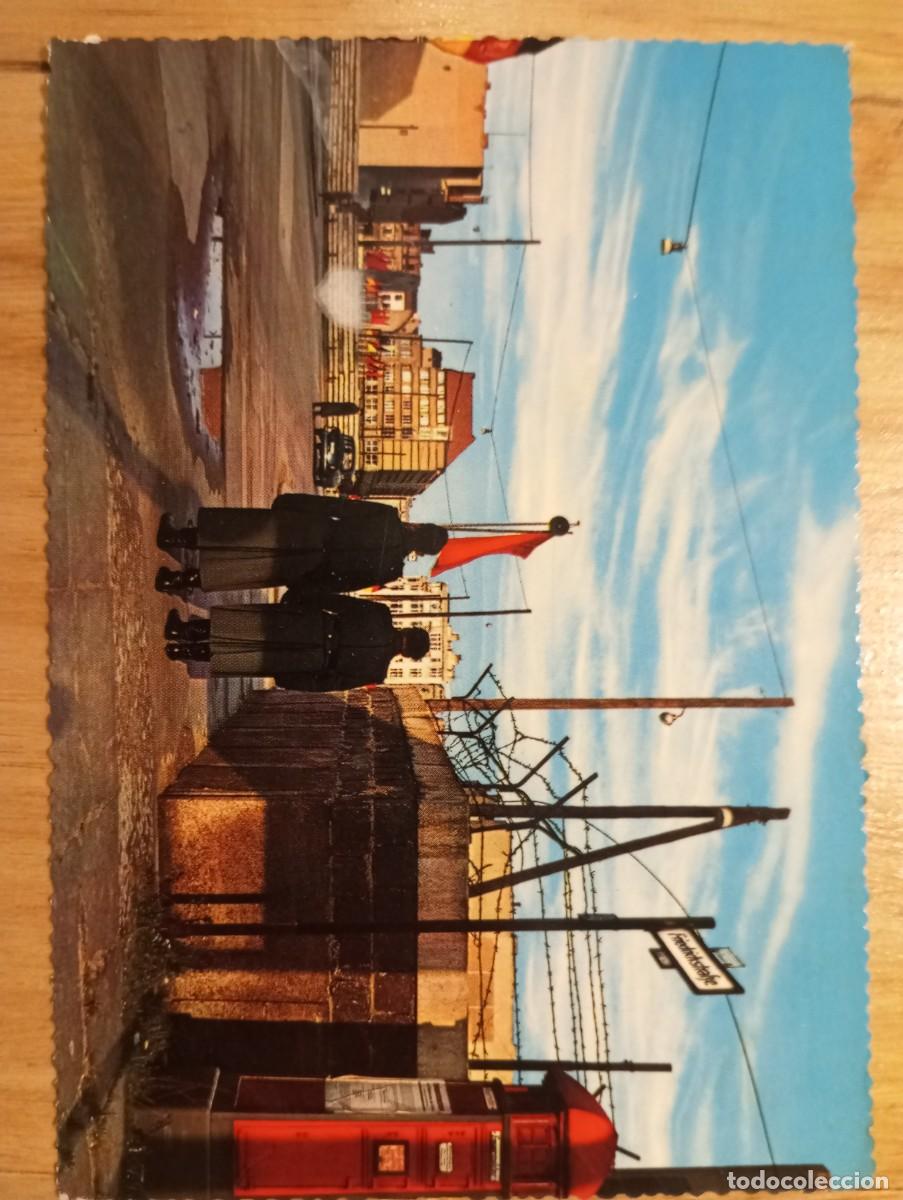 Postales: ALEMANIA, 1962, MURO DE BERLIN. CIRCULADA