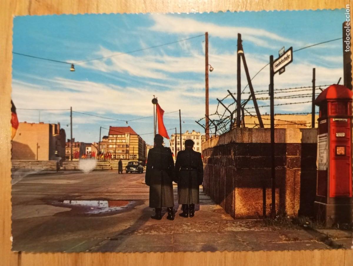 Postales: ALEMANIA, 1962, MURO DE BERLIN. CIRCULADA