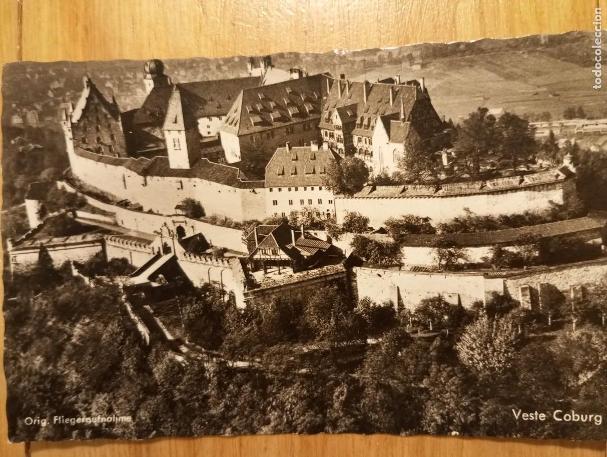 Postales: ALEMANIA, CASTILLO DE COBURG, MATASELLOS ESPECIAL