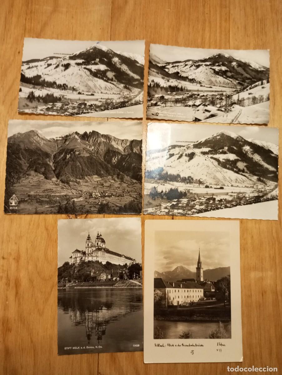 Postales: AUSTRIA, LOTE DE SEIS POSTALES CIRCULADAS