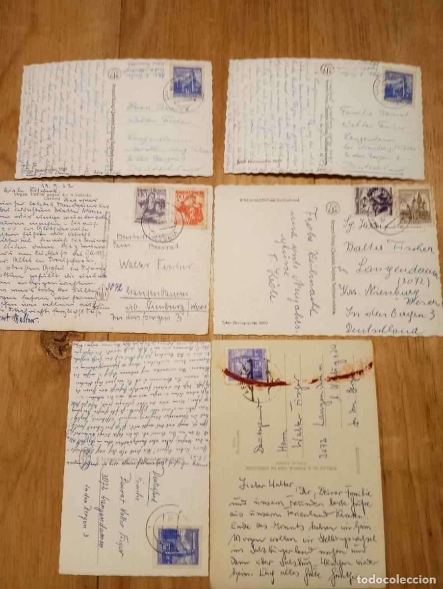 Postales: AUSTRIA, LOTE DE SEIS POSTALES CIRCULADAS - Foto 6