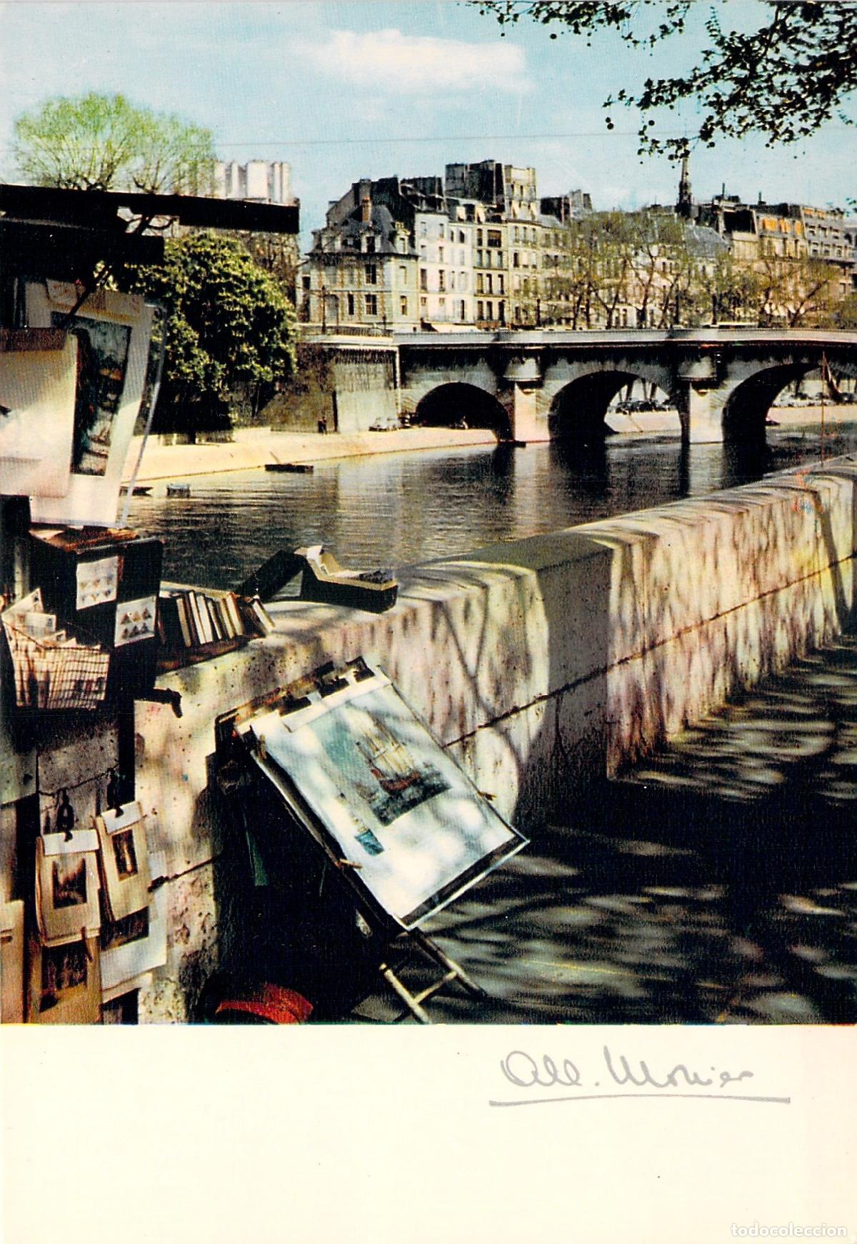 Postales: Postal de Paris, los muelles hacia el Pont-Neuf