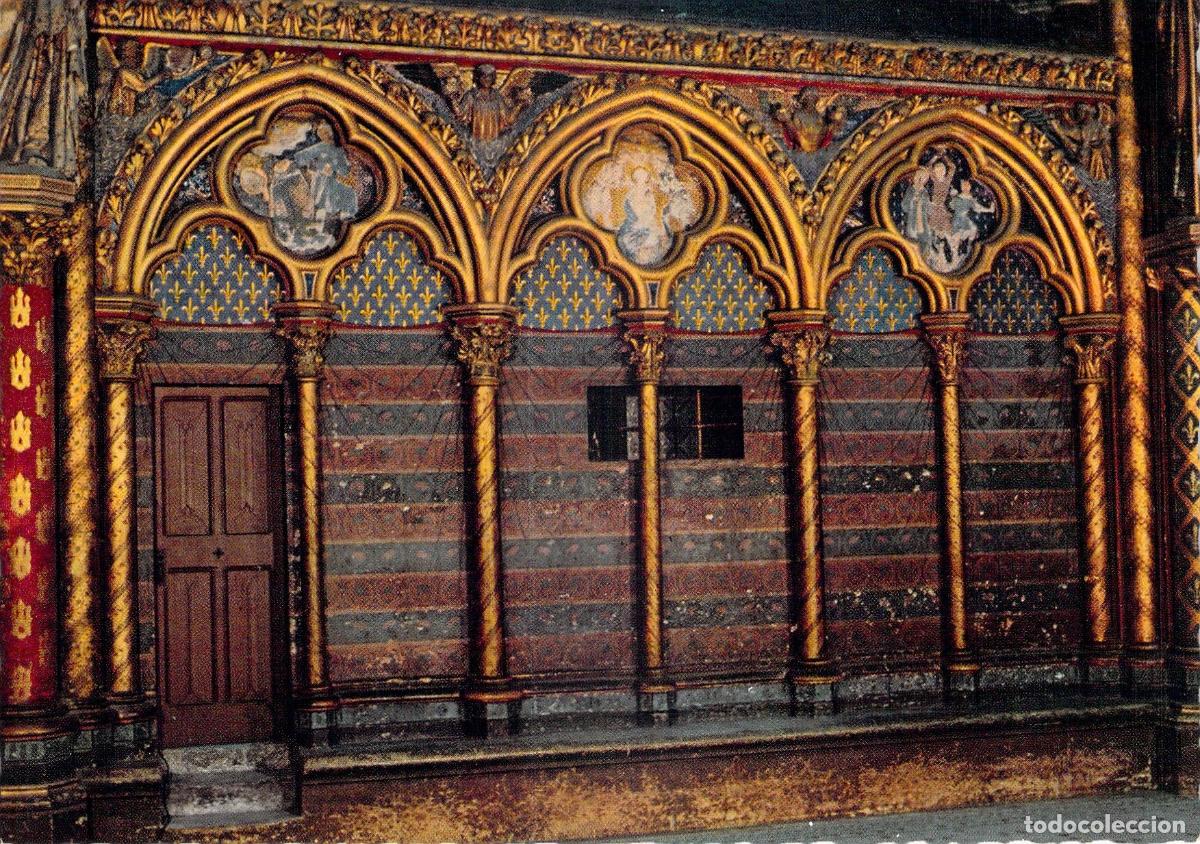 Postales: Postal de la Sainte-Chapelle en Paris