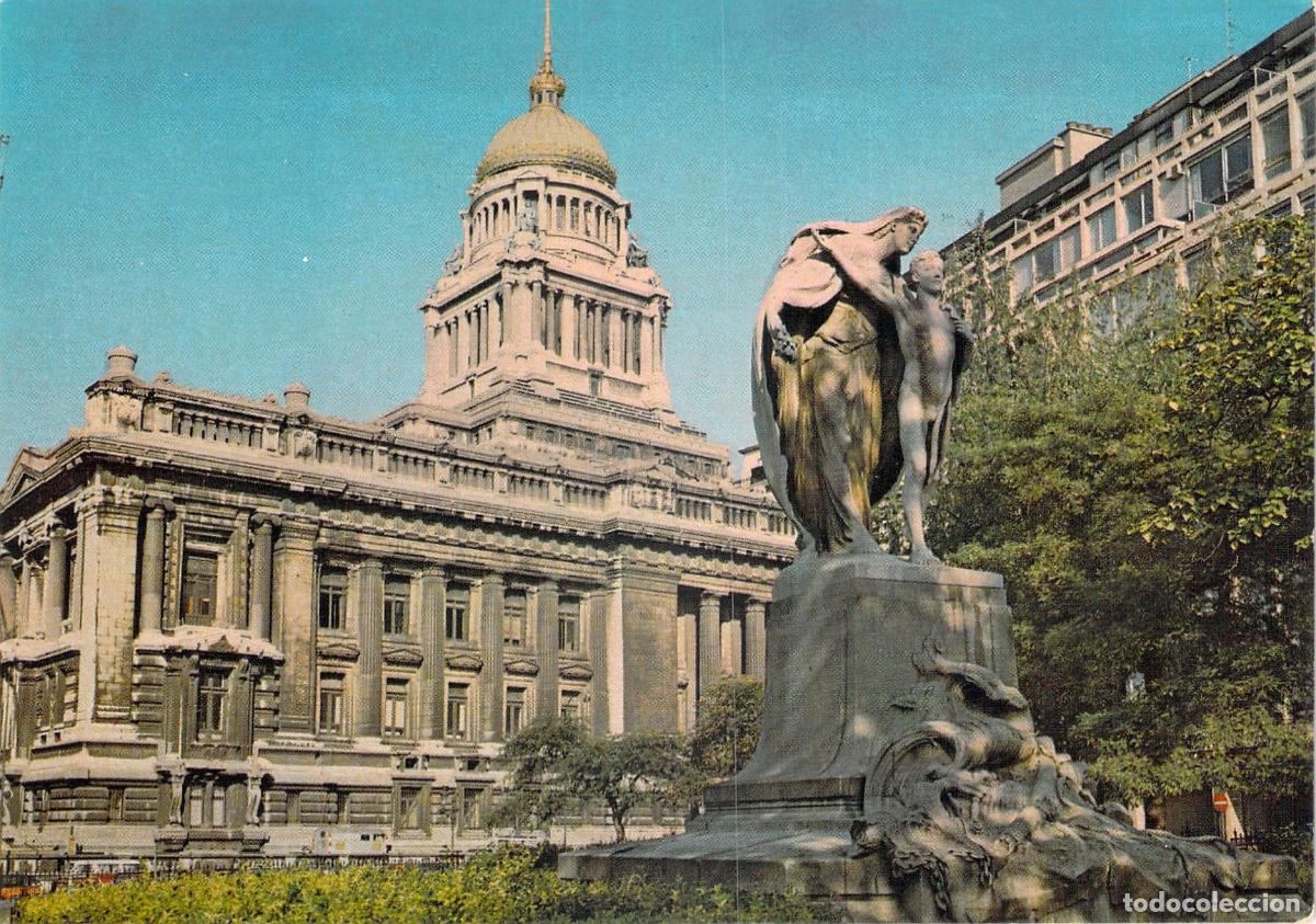 Postales: Postal de Bruselas: Palacio de Justicia de B&eacute;lgica