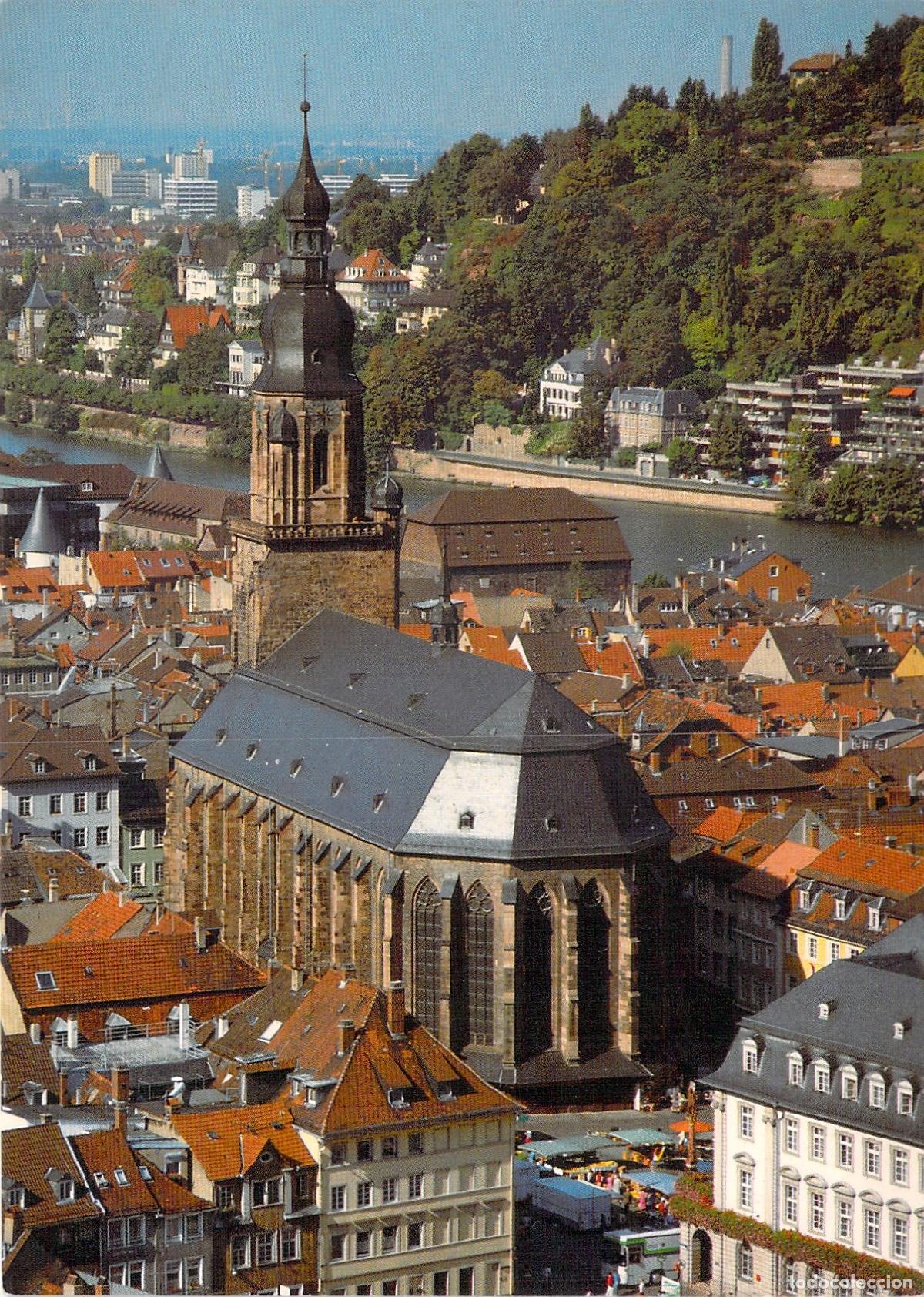 Postales: Postal de Heidelberg Alemania Iglesia del Esp&iacute;ritu Santo