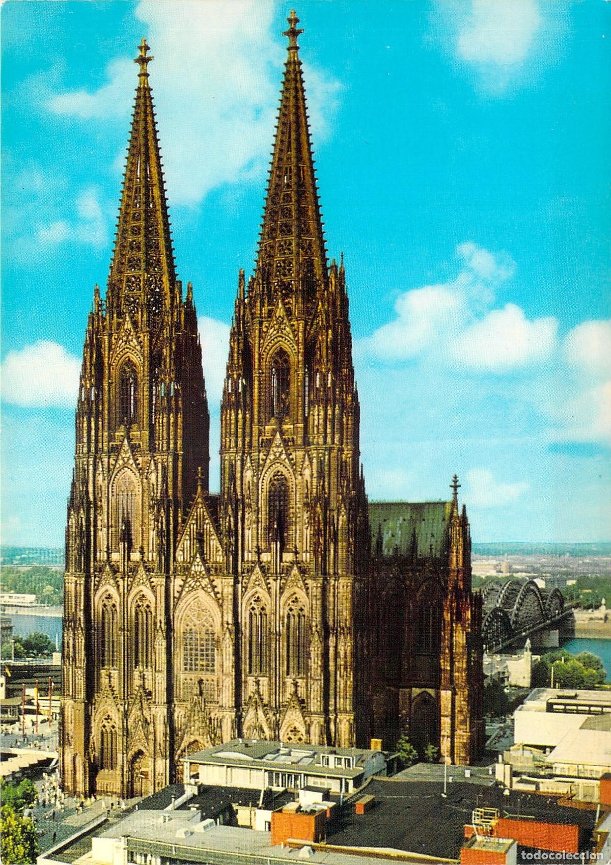 Postales: Postal de la Catedral de Colonia en Alemania