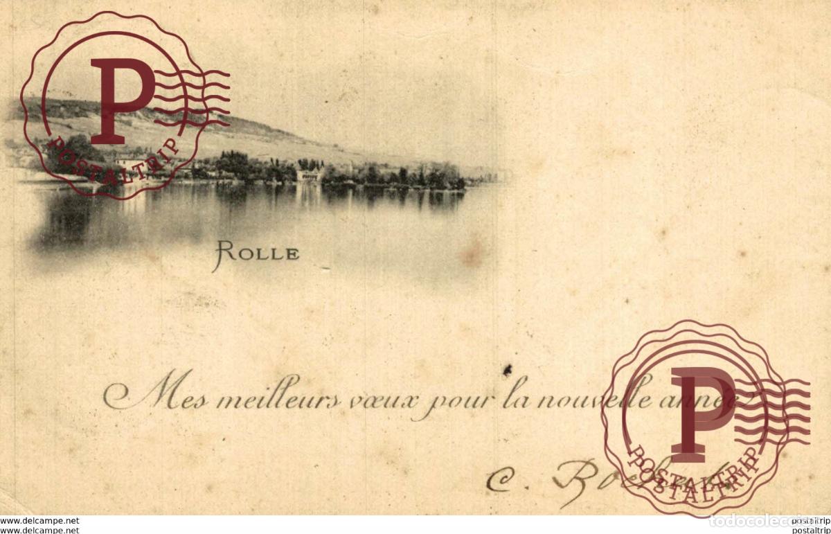 Cartoline: 1898 SUISSE---- VAUD ROLLE