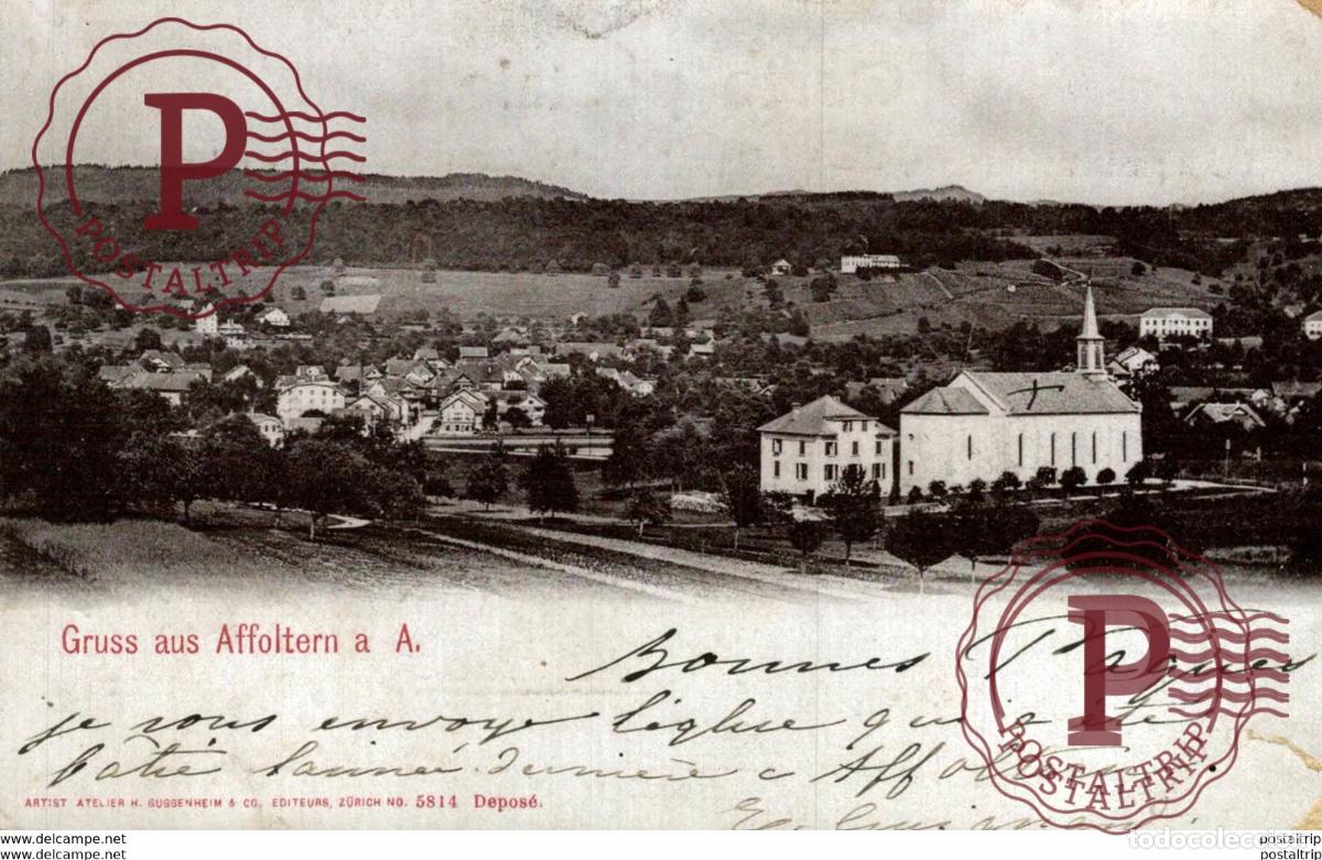 Cartoline: GRUSS AUS AFFOLTERN A