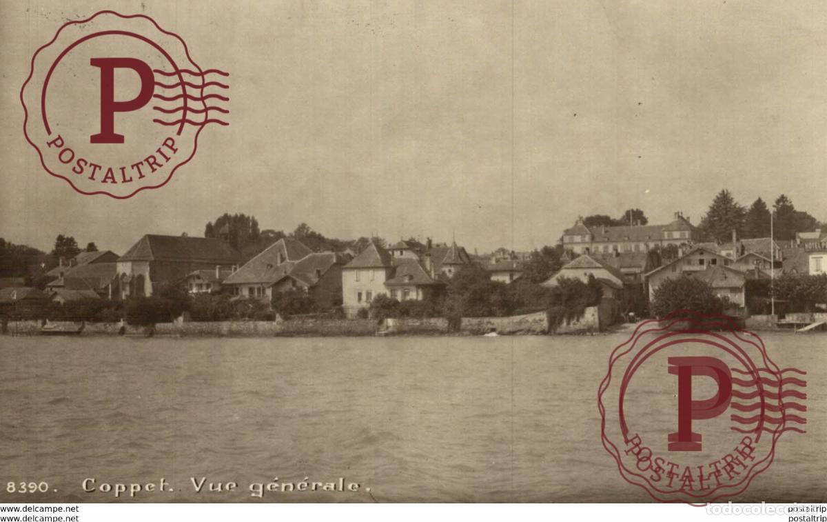 Cartoline: RPPC COPPET VUE GENERALE