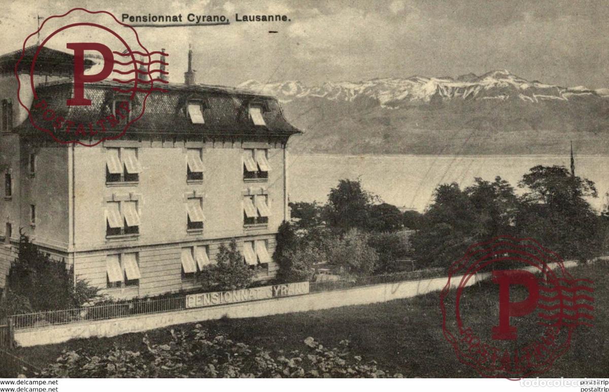 Postales: PENSIONNAT CYRANO LAUSANNE