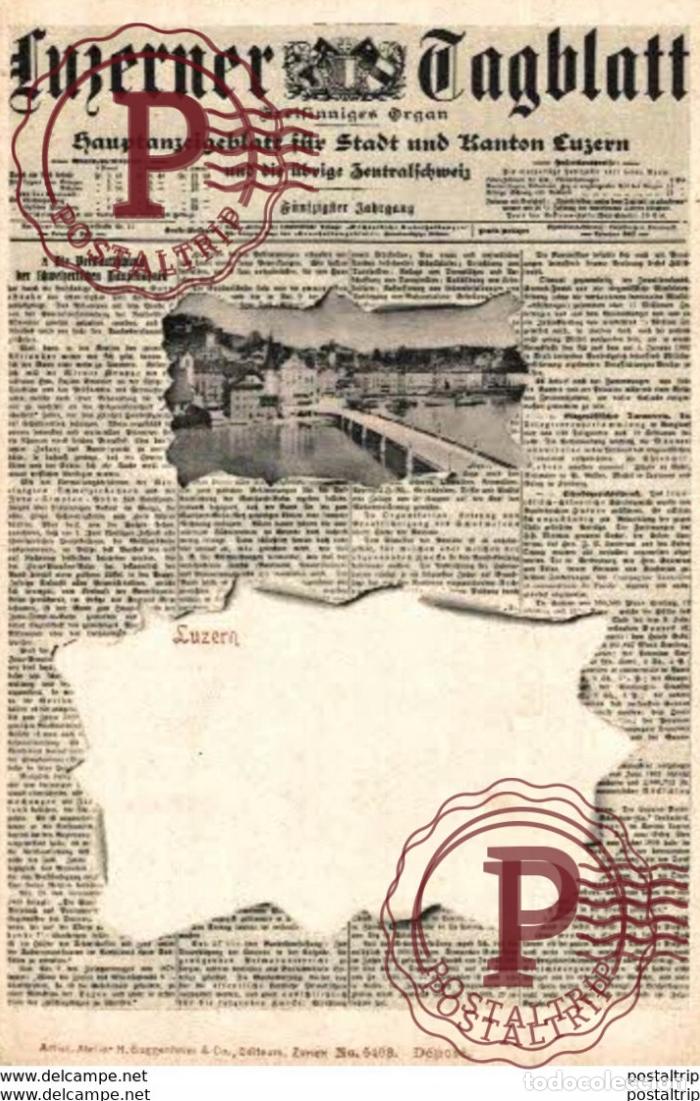 Postales: LUZERNER TAGBLATT SuizaSwitzerlandSuisse