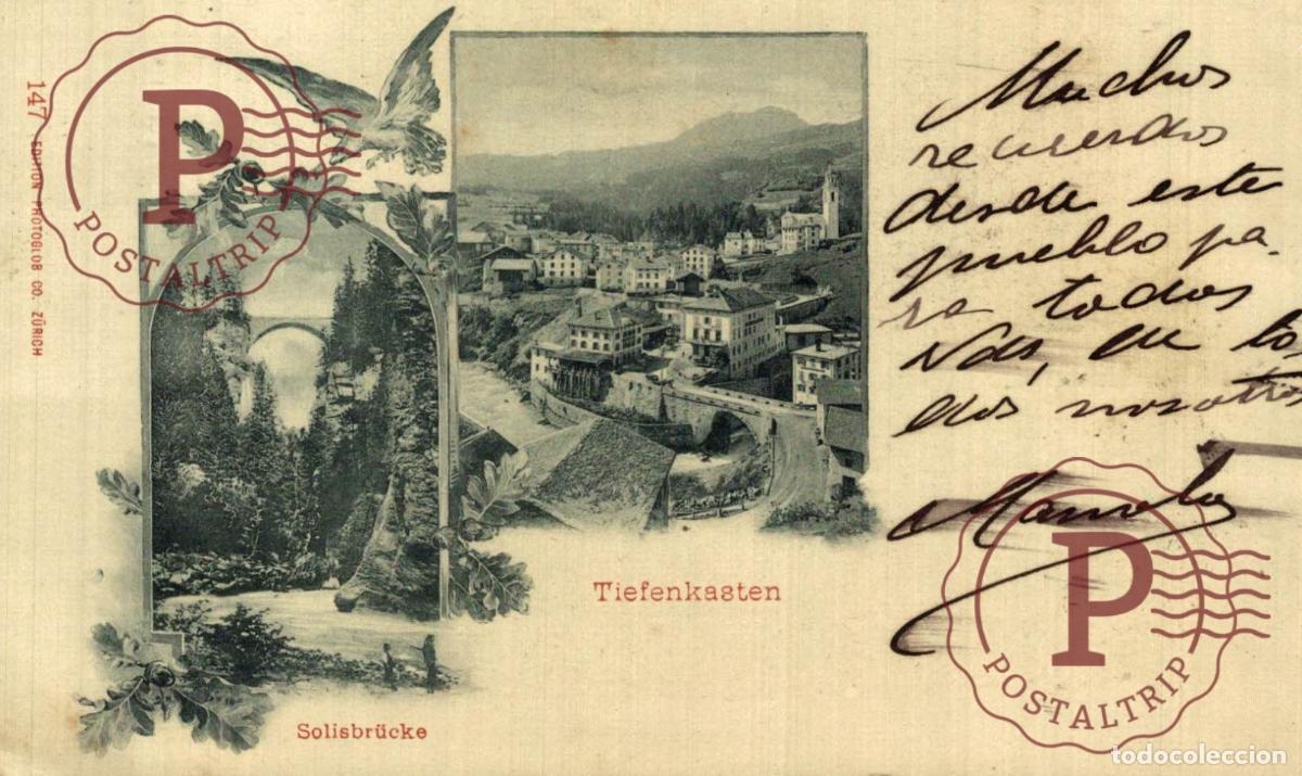 Postales: TIEFENKASTEN Schweiz Suisse Switzerland Svizzera