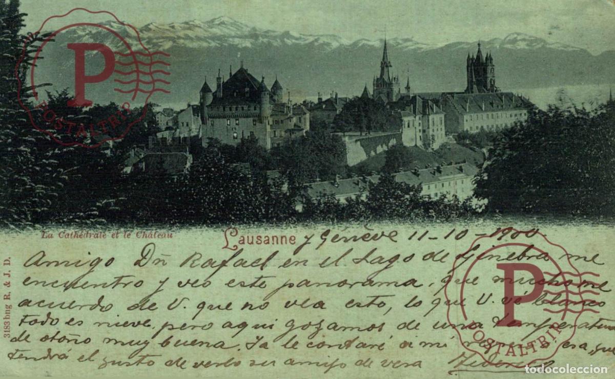 Postales: 1900 LAUSANNE Schweiz Suisse Switzerland Svizzera