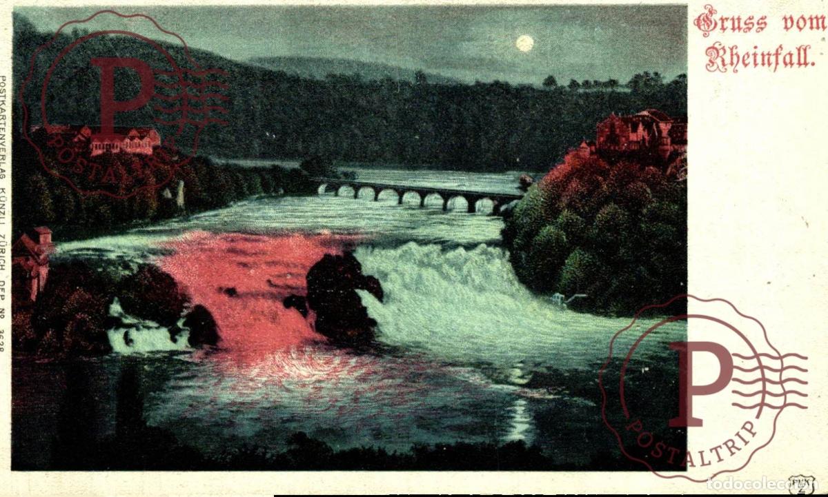 Postales: GRUSS VOM RHEINFALL Schweiz Suisse Switzerland Svizzera