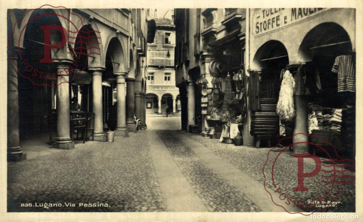 Postales: PHOTO LUGANO Schweiz Suisse Switzerland Svizzera