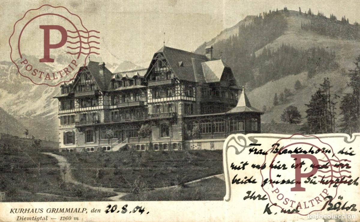 Postales: KURHAUS GRIMMIALP Schweiz Suisse Switzerland Svizzera