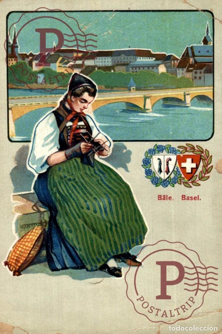 Postales: BALE BASEL CRACKS Schweiz Suisse Switzerland Svizzera
