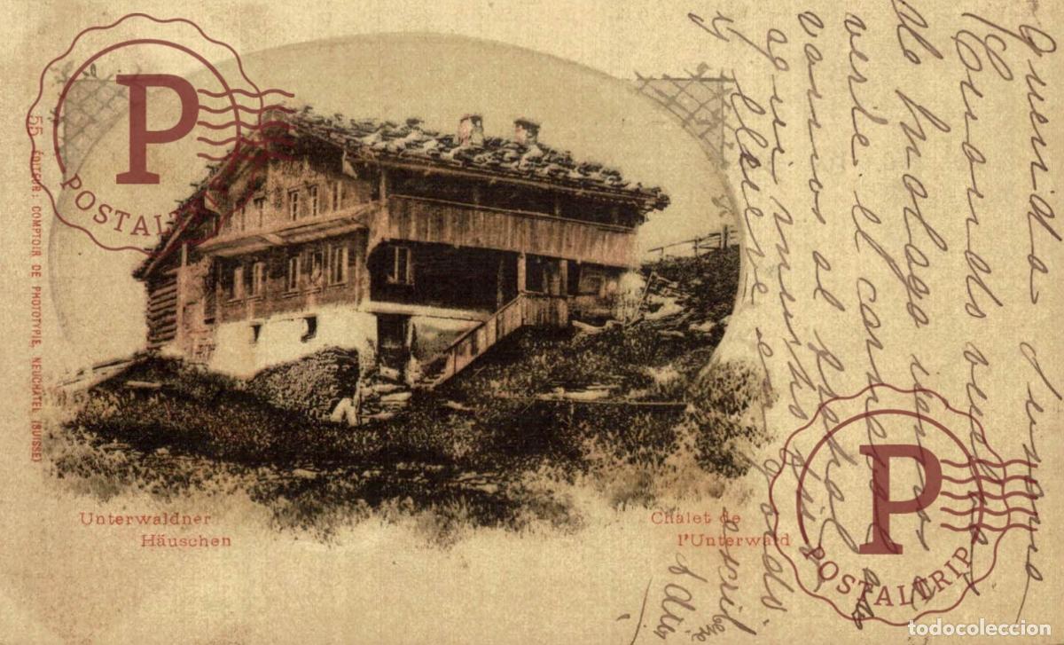Postales: UNTERWALDNER HAUSCHEN Schweiz Suisse Switzerland