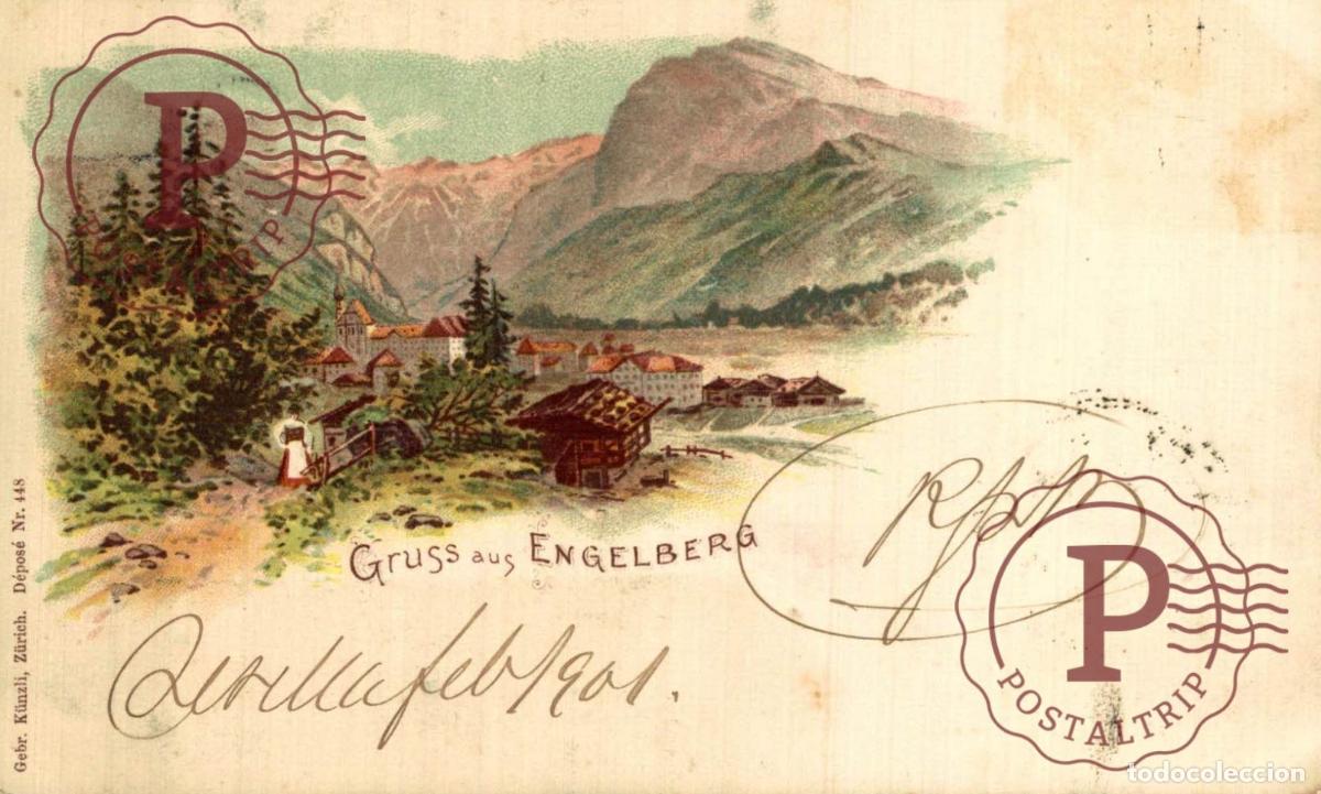 Postales: RARE GRUSS AUS ENGELBERG , Alpen Schweiz Suisse Switzerland