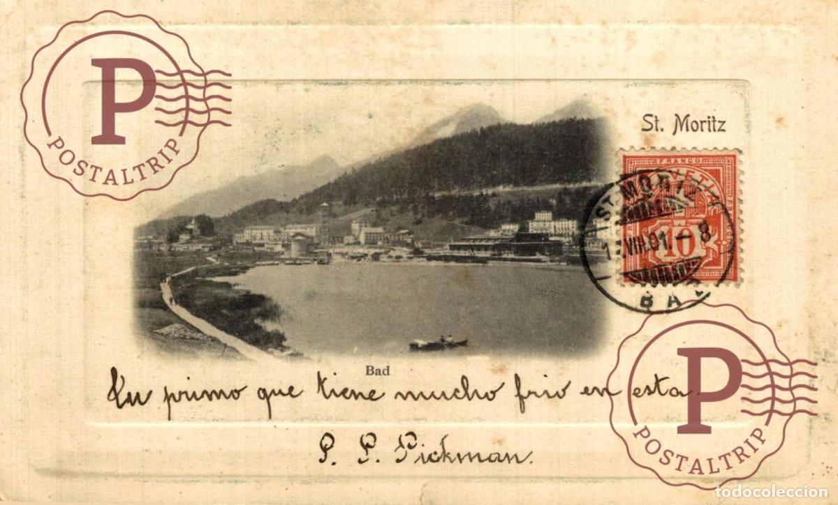 Postales: st moritz Bad Schweiz Suisse Switzerland Svizzera